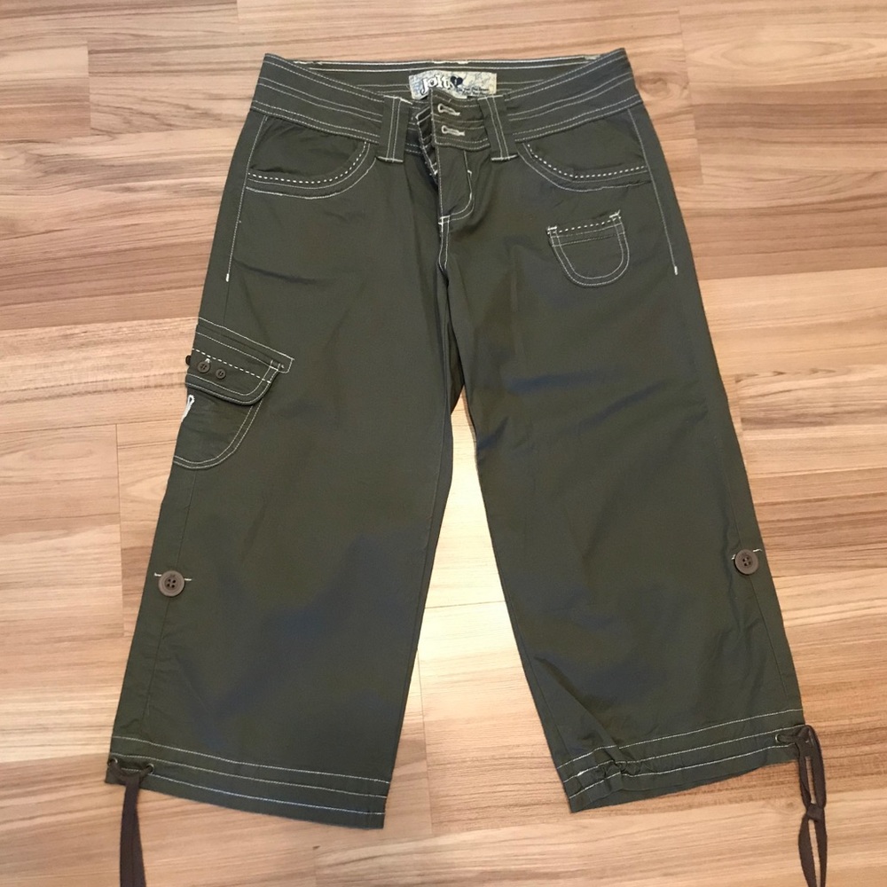 Army green capris purchased from Dillard’s